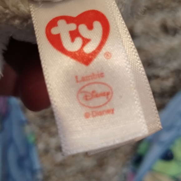 ✓Ty Beanie Babies Disney Doc McStuffins 8" LAMBIE Beanbag Plush Stuffed Toy - Picture 12 of 16